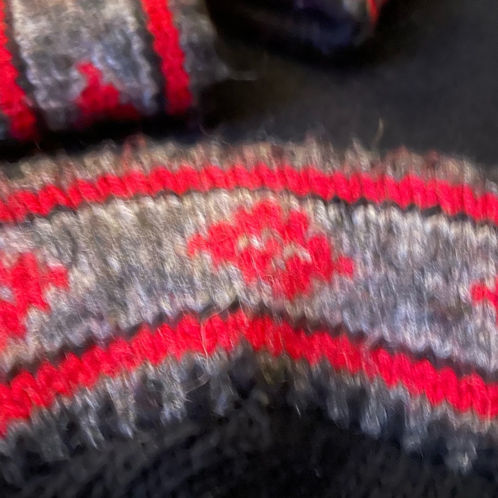 Polo Ralph Lauren Scandinavian Cozy Wool Sweater L • Nordic Folk Holiday Trim - Picture 7 of 9